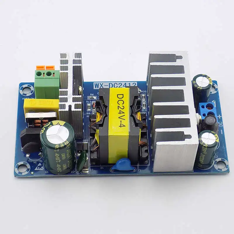 Voltage regulator Power Supply Module Board AC 110v 220v to DC 24V 4A-6A AC-DC Switching Power WX-DC2412 100w D4