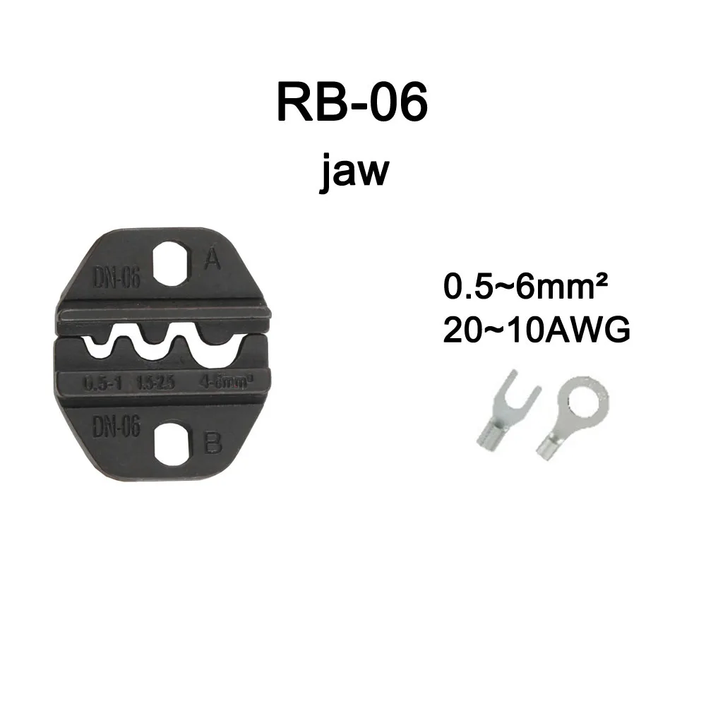 LUBAN – MINI outil de sertissage de STYLE européen, ensembles de pinces à sertir pour série RB RB28B RB48B RB16WF RB06WF RB03H RB02 mâchoires