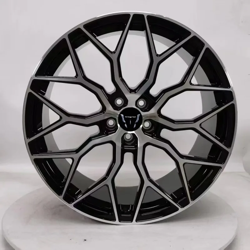 Factory Wholesale Custom Aluminum Alloy  Rims Modified Hub 18 19 20 21 Inch Forged Wheels Passenger Car Wheels