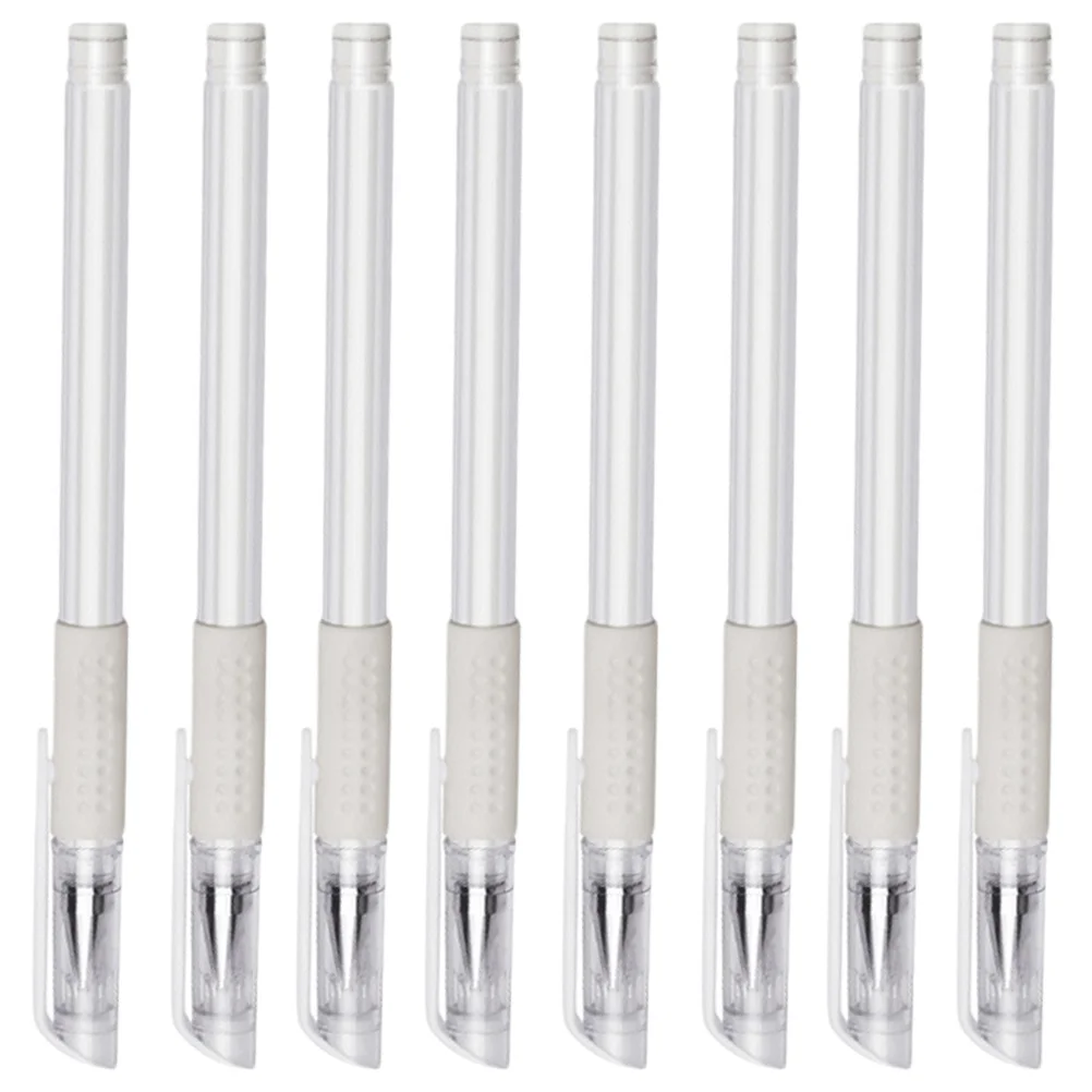 Rotuladores de piel impermeables, rotuladores de punta de precisión de grado médico para tatuaje, Piercing, cejas, labio, salón blanqueador, 8 Uds.