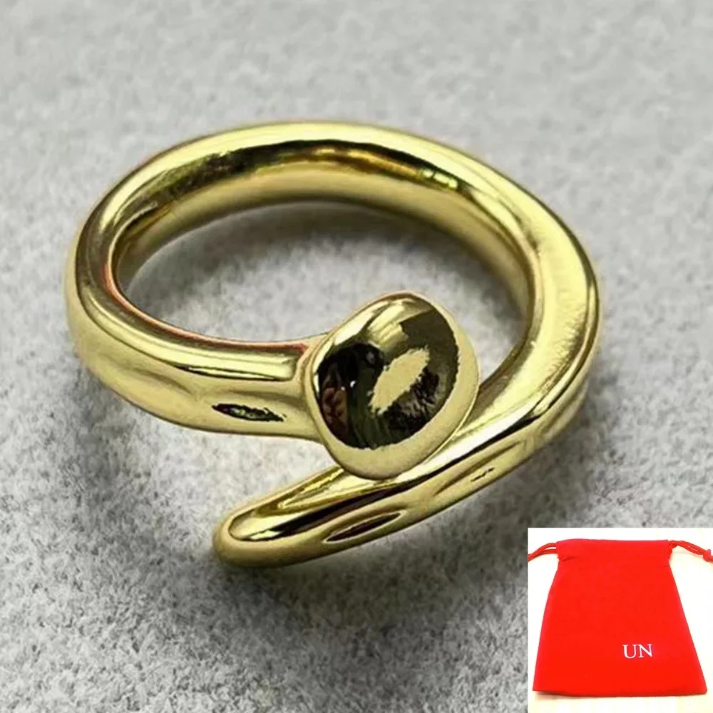 

Hot selling daily charm Instagram style geometric open ring women's accessories give friends concert gifts, jewelry gift bags