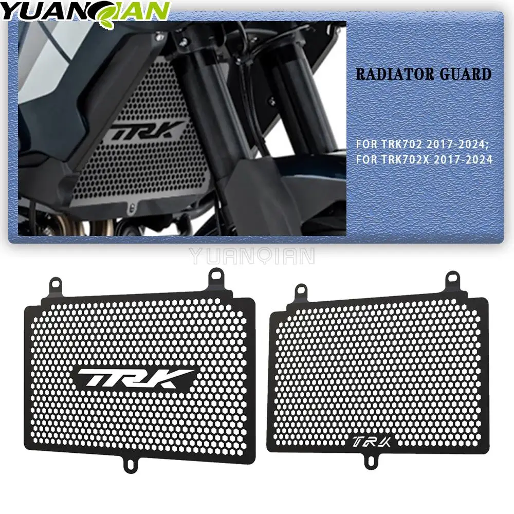 

TRK 702X Motorcycle Accessories Radiator Grille Guard Water Tank Cooler Protection FOR BENELLI TRK702 TRK702X 2022-2023-2024