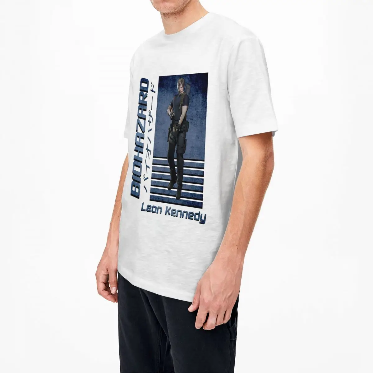 Рисунок 4 - Футболка синяя хлопковая с круглым