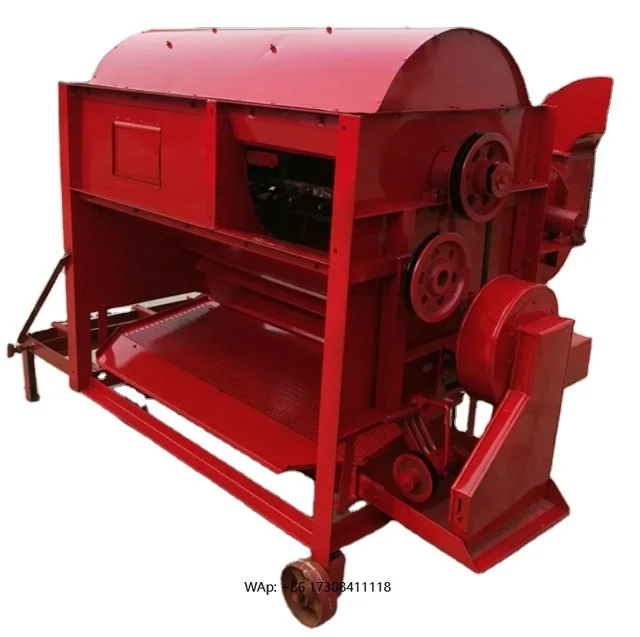 Multifunctional grain thresher 5TD-125 wheat rice corn peanut thresher