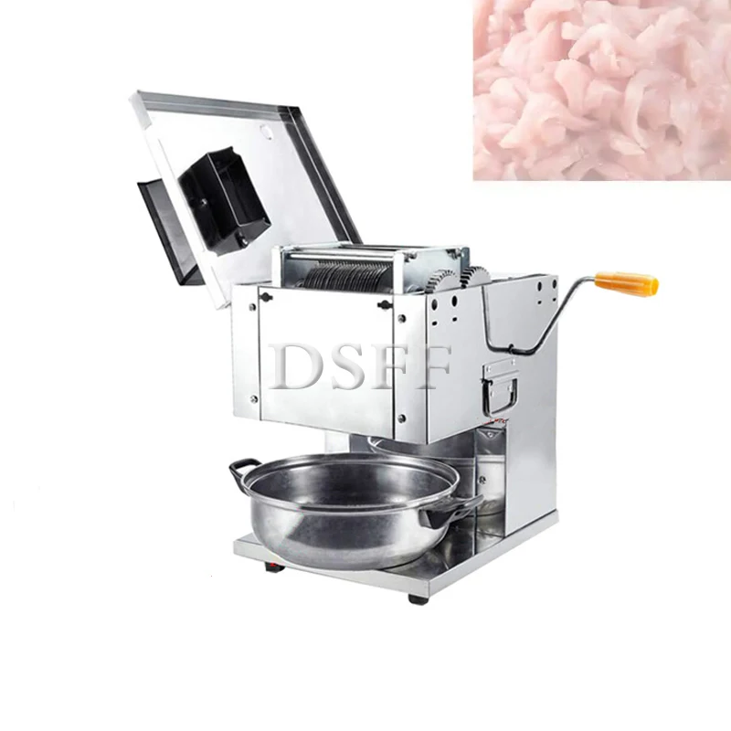 High Quality Restaurant Cooked Meat Slicer Electric Stainless Steel Vegetable Shredder