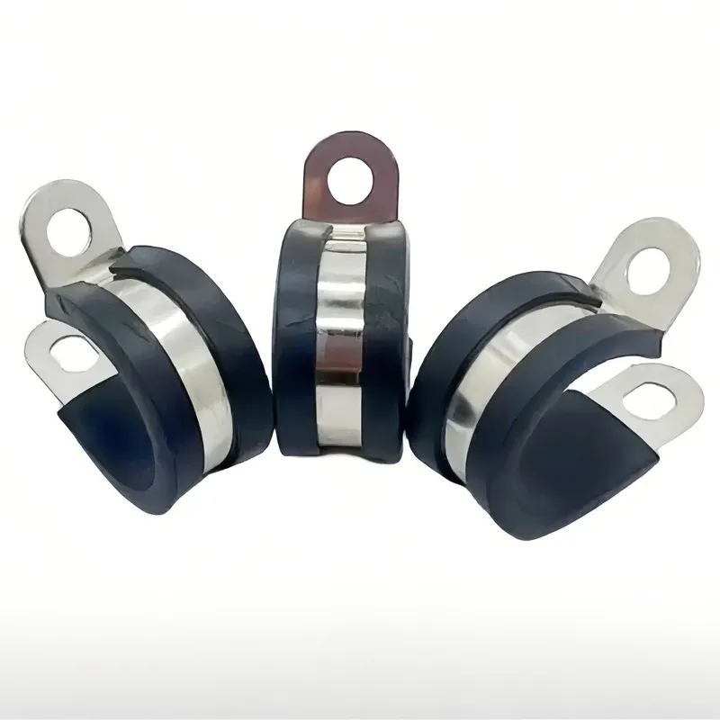 42 pcs M12 Stainless Steel Hose Clips with Rust Resistant Anti-Corrosion, Multipurpose, Versatile, Practical
