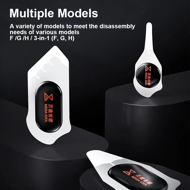 QIANLI MEGA-IDEA F G H Ультратонкий гибкий телефон с изогнутым экраном, карта открытия половинного выреза, дизассемблер экрана, инструменты Spudger