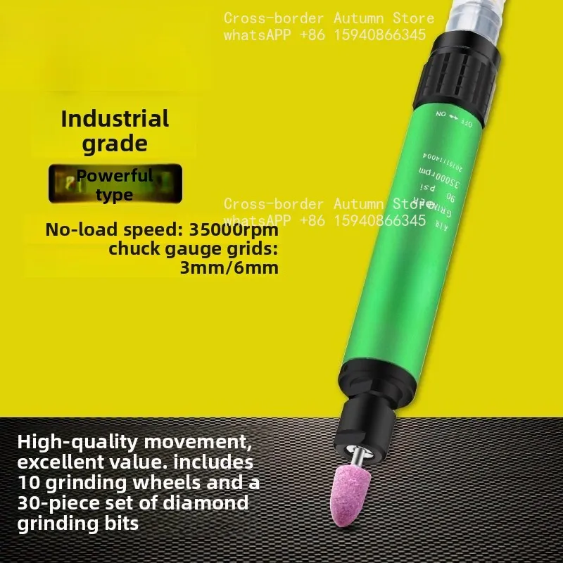 3Mm/6mm Air Grinding Pen, Pneumatic Engraving Mill, Pen Grinder, Pneumatic Engraving Pen BD-0057