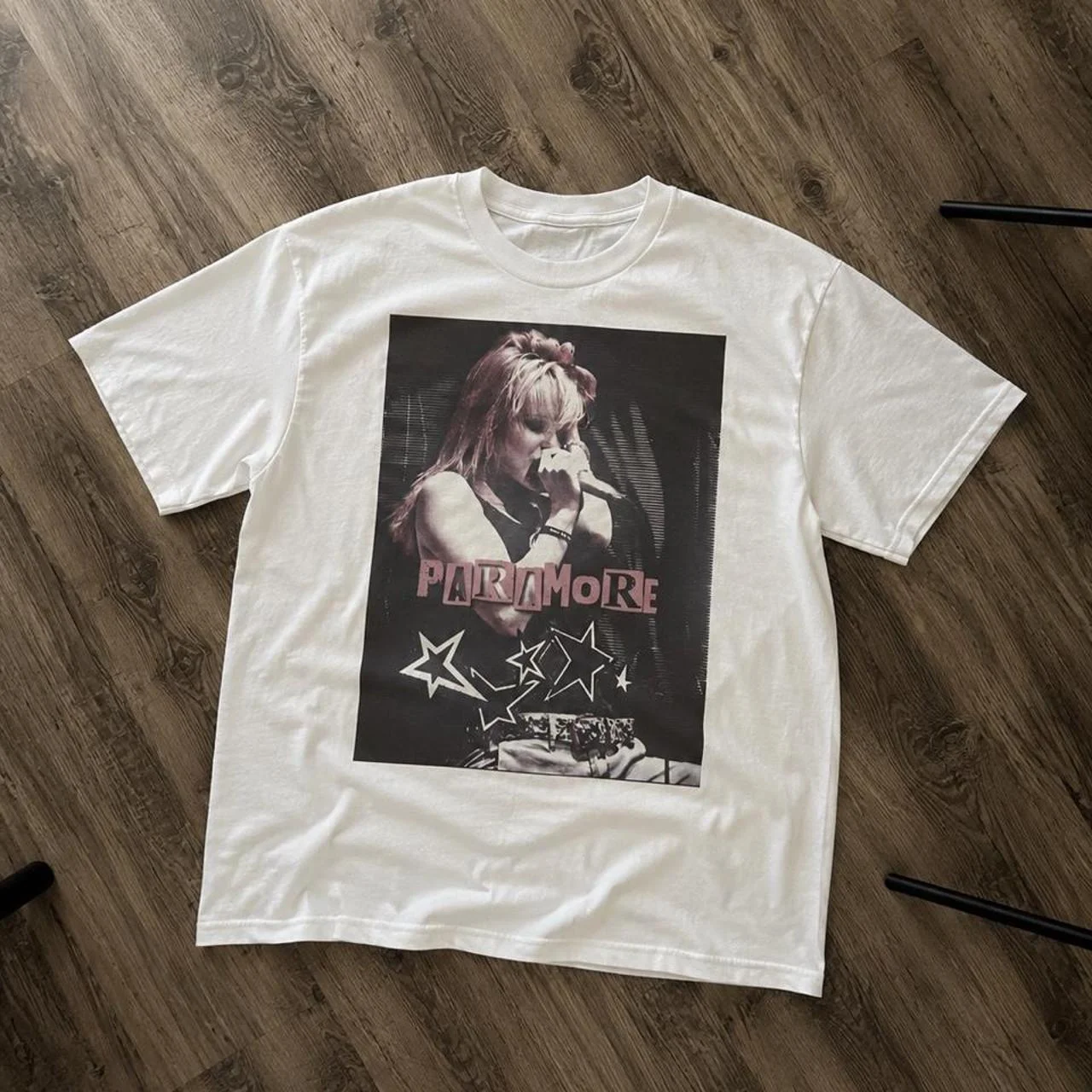 Paramore Rock Band T-shirt, Printed Pattern, Unisex Printed Street Style Fan T-shirt for Both Men and Women