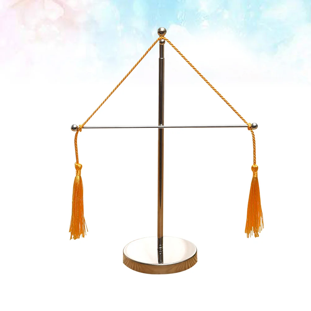 

Telescopic Office Poles Desktop Flag Stand Metal Base Adjustable Height Stable Design For Parties Festivals Occasions