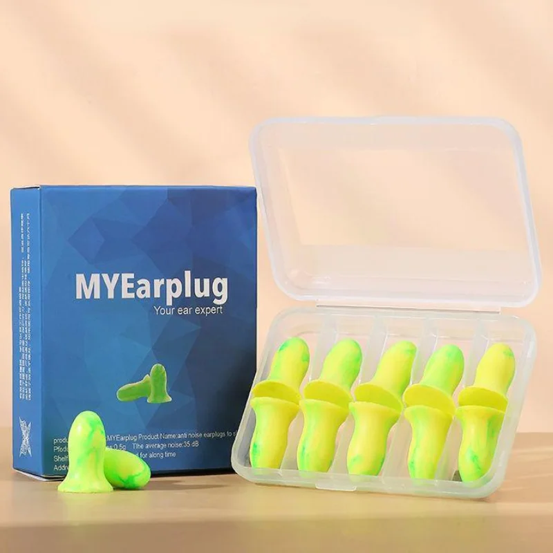 Soft Foam Earplugs Ear Plugs for Sleeping, Snoring, Studying, Loud Events, Traveling & Concerts