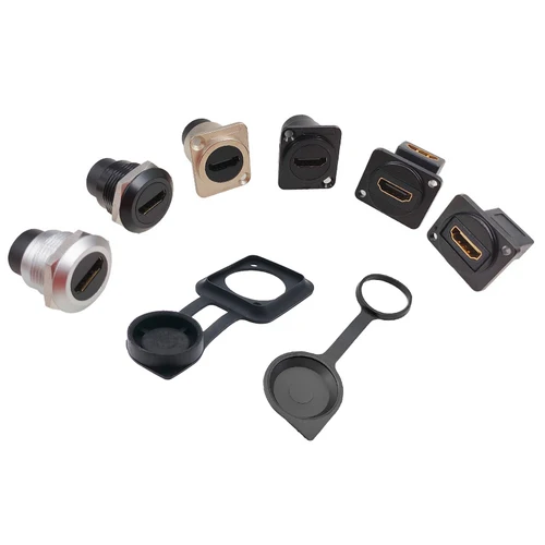 Imagen 2 del producto 2 uds HDMI vídeo de alta definición tipo D interfaz de enchufe conversión 4K cabezal de acoplamiento hembra a hembra