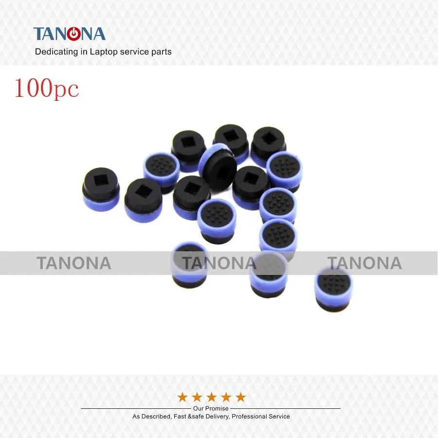 100 peças/lote Nova Tampa de TrackPoint com Cúpula Macia para Ponteiro de Mouse DELL E6400 E6410
