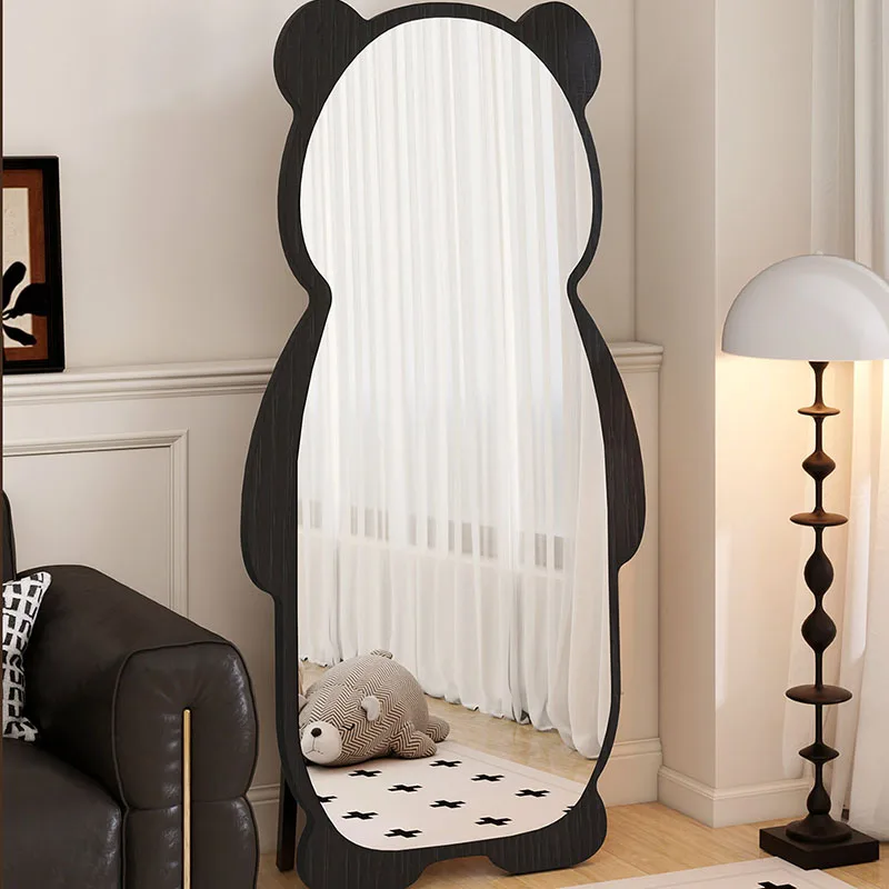 

Standing Full Body Mirror Cheap Aesthetic Creative Unique European Irregular Lounge Mirror Large Size Spiegel Wand Home Decor