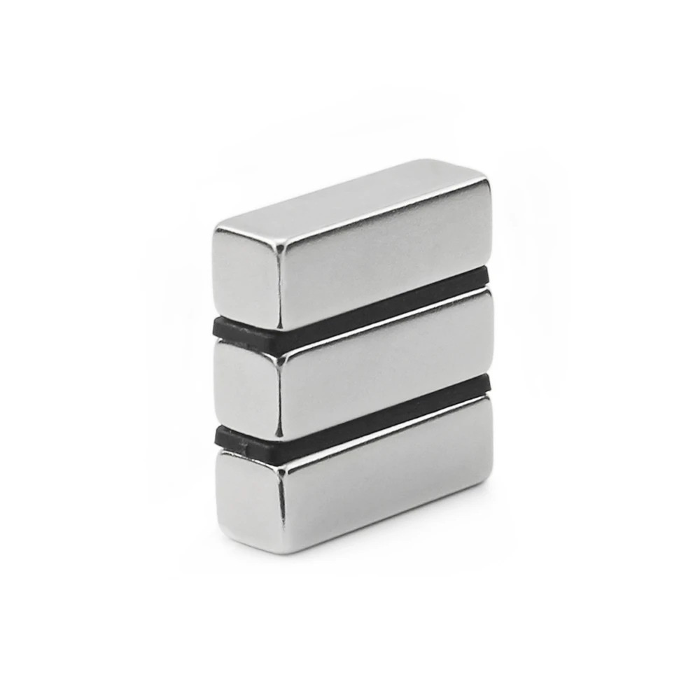 50pcs 30x10x10mm Super Powerful Strong Rare Earth Block NdFeB Magnet Neodymium N35 Magnets 30*10*10mm