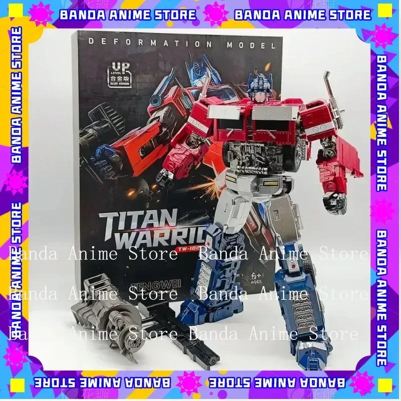 재고 있음 BAIWEI 트랜스포메이션 TW1027D TW-1027D 대형 오버사이즈 OP 커맨더 31cm KO SS 무비 로봇 액션 피규어 장난감