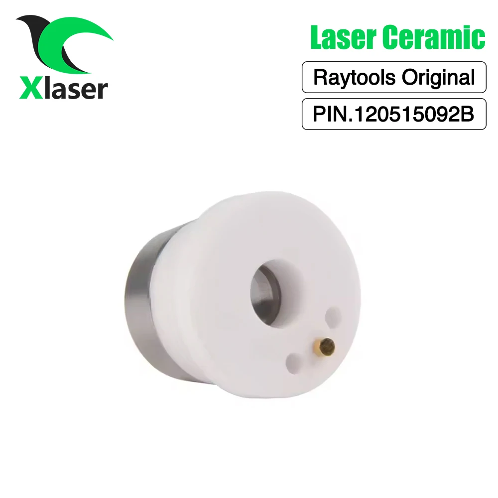 XLaser Raytools BM06K-3D الليزر الأصلي السيراميك D21.4H16.9M11mm حامل فوهة 120515092 B لرأس Raytools BS12K-3D BS20K-3D