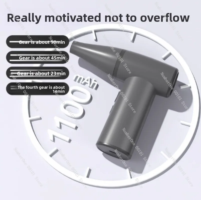 

High-Speed Rechargeable Mini Fan – Desktop & Handheld Violent Turbo Small Fan for Home Use