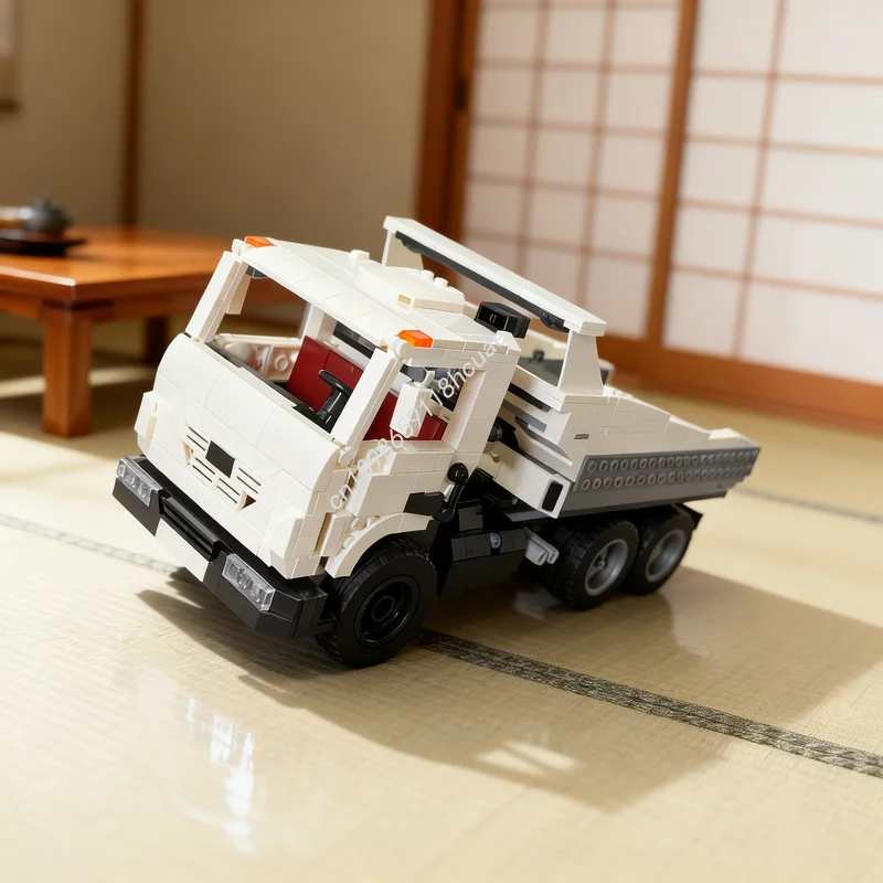 

907 шт. MOC Камаз Создатель Эксперт Модель Строительные Блоки Архитектура DIY Рождественские Подарки Игрушка Творческая Идея Образовательный Кирпич