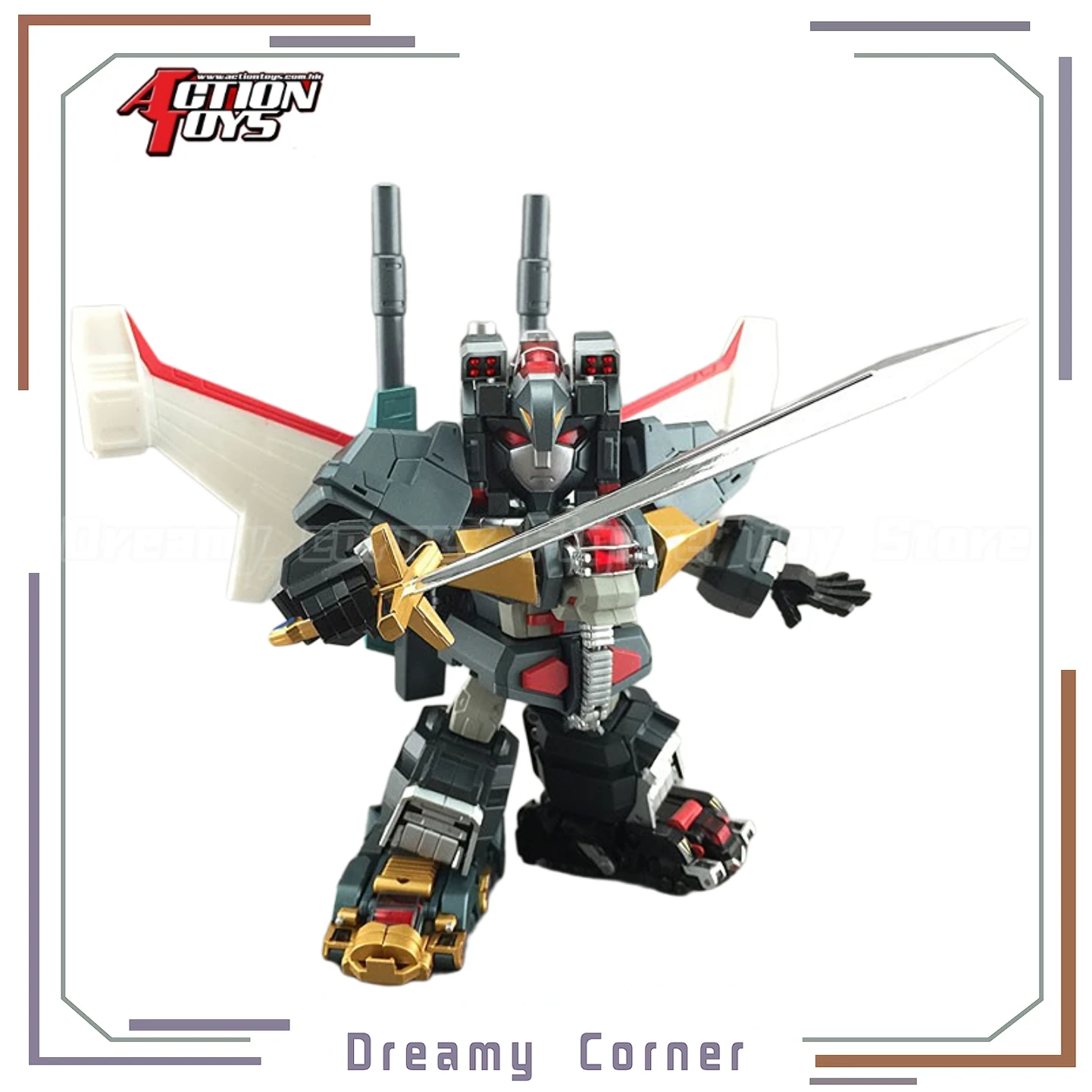 

【In Stock】Original Action Toys ES-GOKIN Choju Kishin Dancouga Action Figure Toys Model