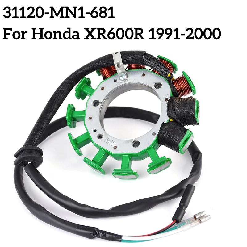 Generator Stator Coil for Honda XR600R 1991-2000 1992 1993 1994 1995 1996 1997 1998 1999 31120-MN1-681 XR 600 R XR 600R