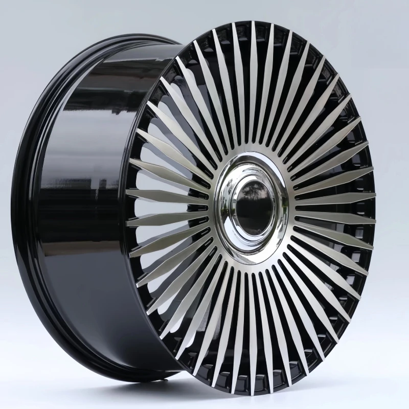 

Custom Forged Aluminum Alloy Wheels 18-24 Inch Multi Spoke Silver Finish 5 Year Warranty