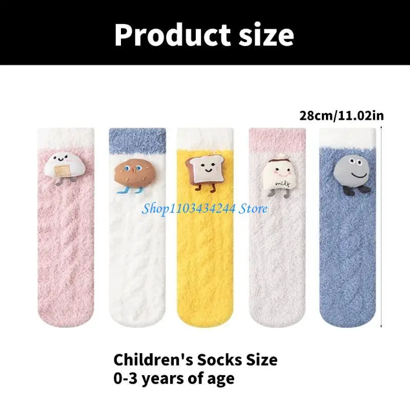 رشاقته الدافئة الفخذ العليا الجوارب للطفل 0-3Year الشتاء الدافئ سميكة تيري الجوارب جوارب الجوارب للبنين والبنات