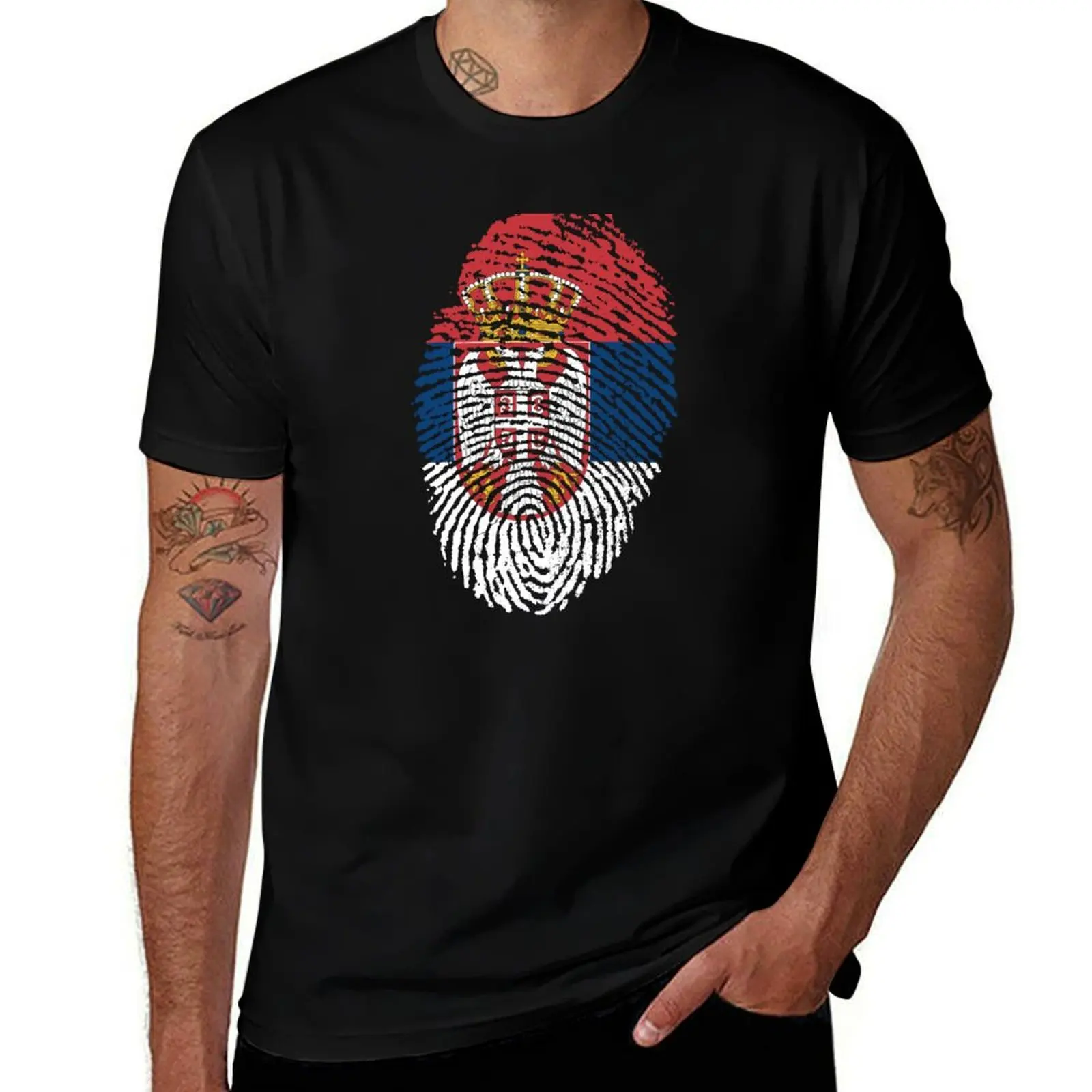 

Serbian T-Shirt t shirts for man graphic tees graphic t shirts for man t shirts for man cotton T-shirt