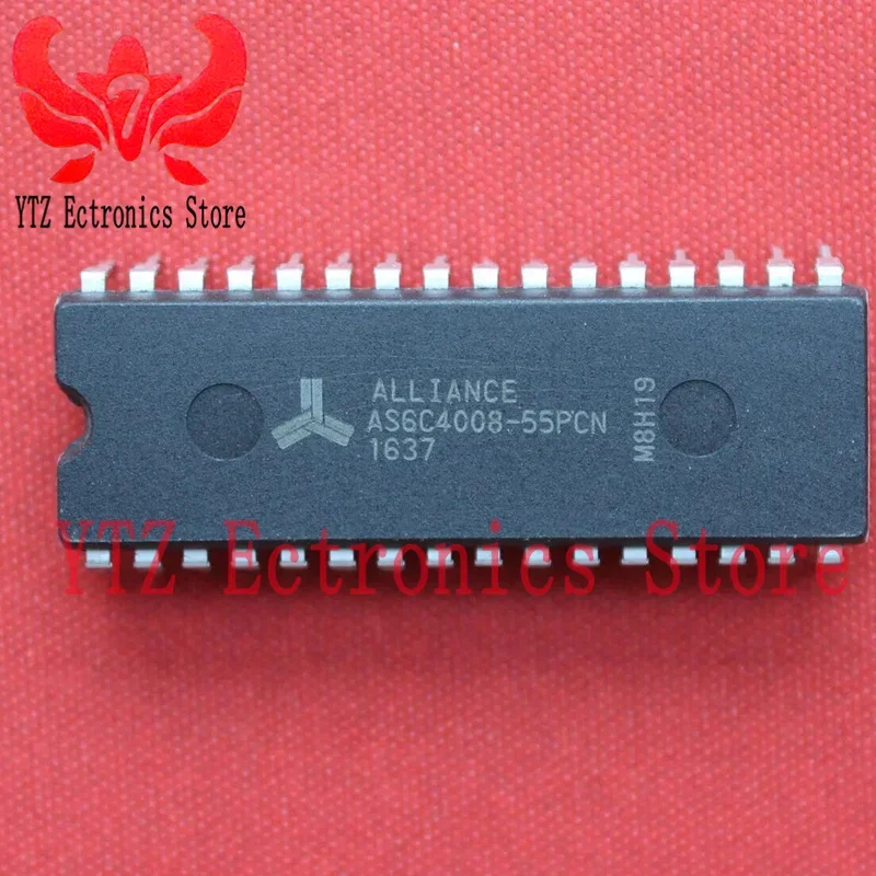 AS6C4008-55PCN AS6C4008 55PCN Flash memory chip static random access memory SRAM 512K DIP 100%New&Original