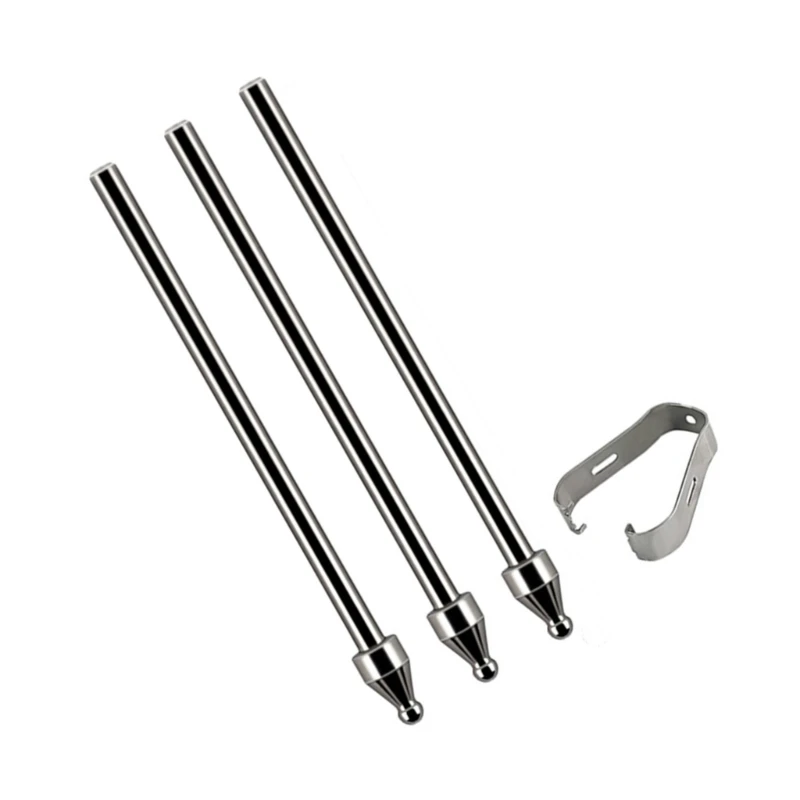 Puntas lápiz metal sólido compatibles con lápiz óptico Tab S 7/8/9 que ofrecen sensación realista y control punta fina