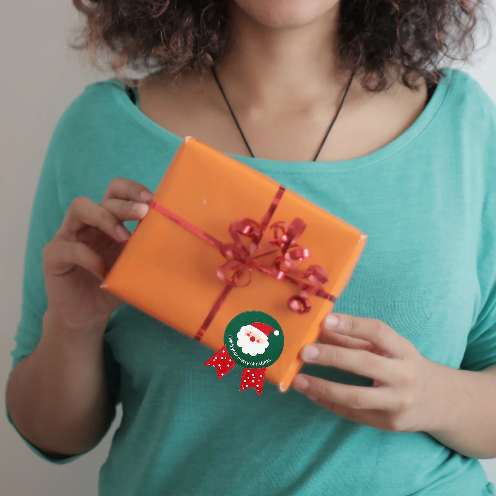 20 قطعة ملصقات احتفالية بطاقات المعايدة المغلف ختم الخبز التعبئة والتغليف التسمية عيد الميلاد الديكور الفصول الدراسية الحرفية هدايا الحفلات #1