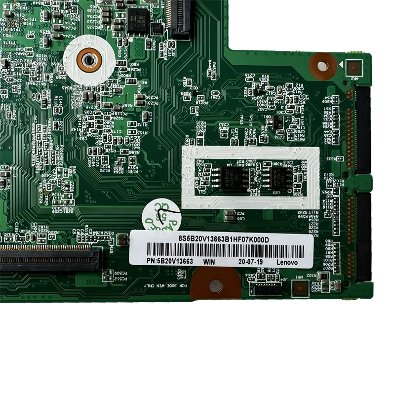 Imagem -03 - Placa-mãe Usada para Lenovo 300e 5b20v13663 2ª Geração tipo 81m9 Bm5860 com N4100 Uma 8g 100 Testado