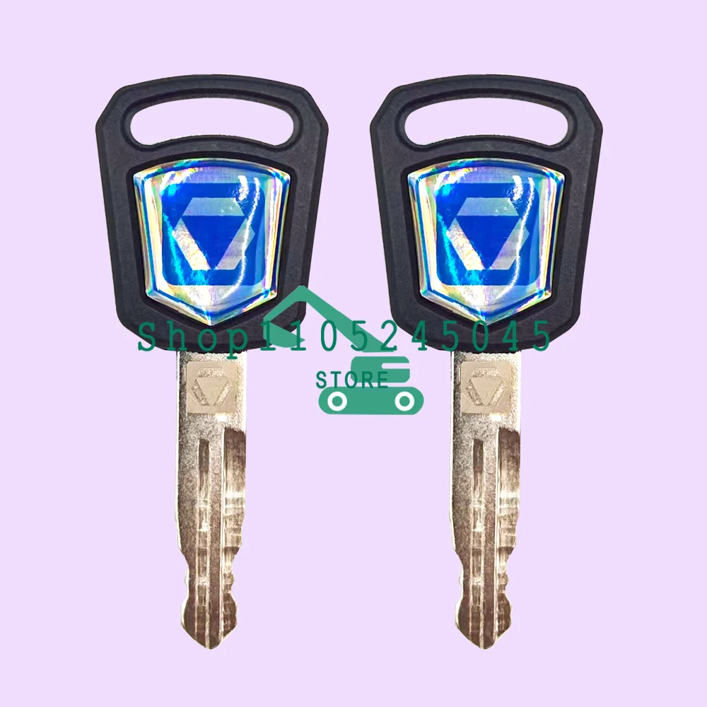 

50PCS High Quality Excavator Keys for XCMG XE60DA 65 75DA 85 135C 200 215 Ignition Key Door Lock Key