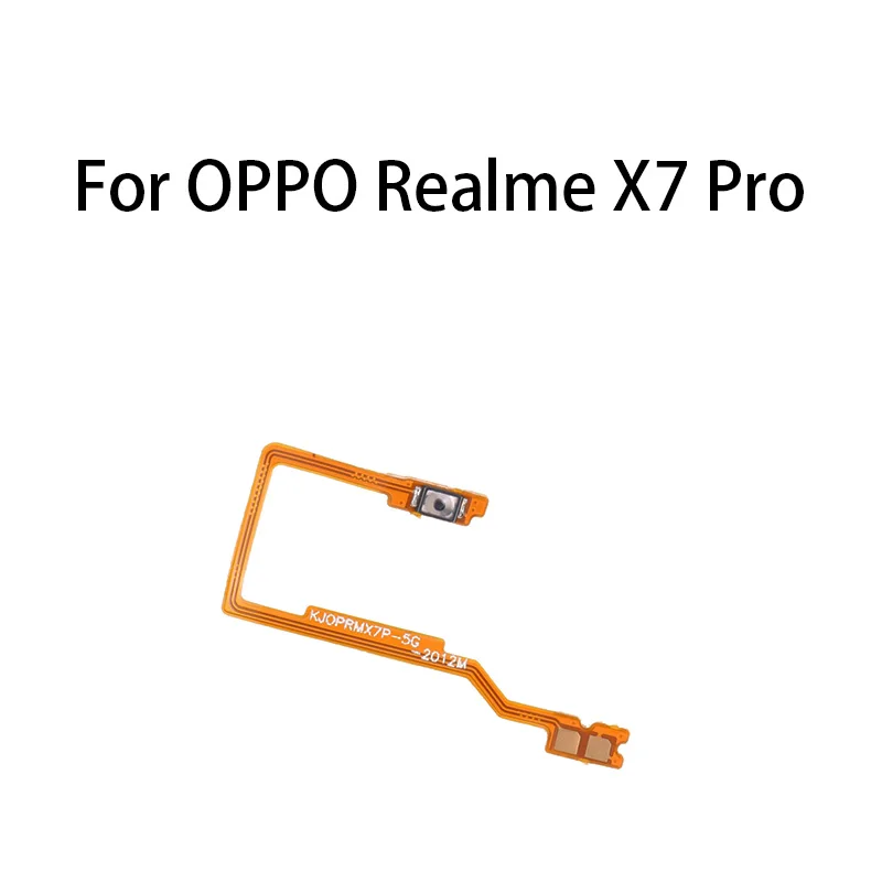 Power ON OFF Button Flex Cable For OPPO Realme X7 Pro