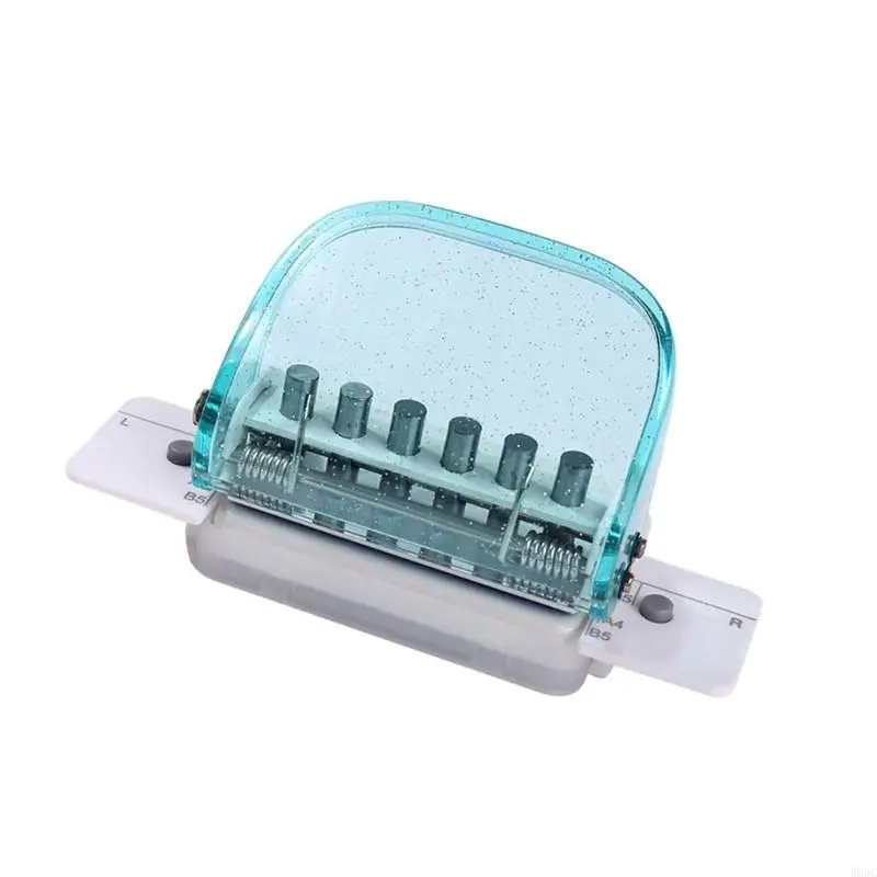 W89Cポータブルホールパンチャー6ホールペーパーパンチャー6ホールパンチングマシンマニュアルパンチャーホーム用