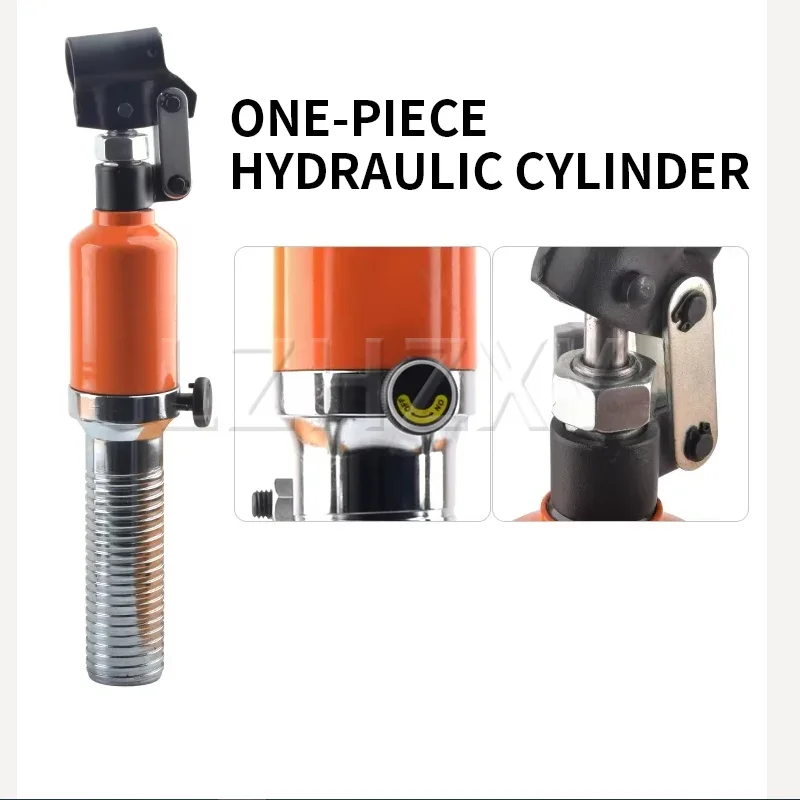Integrated Hydraulic Puller, Split Type with CP-700 Manual Pump, Gear Shaft Sleeve Extraction, Hydraulic Equipment Repair