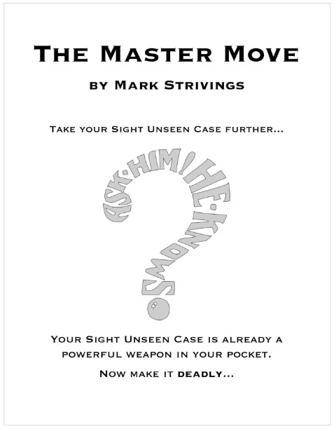 

Mark Strivings – The Master Move - Magic tricks (Instant Download)