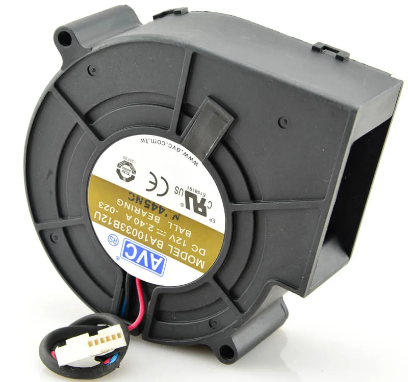 9733 kipas angin BLOWER bola 12V 2,4 A BA10033B12U