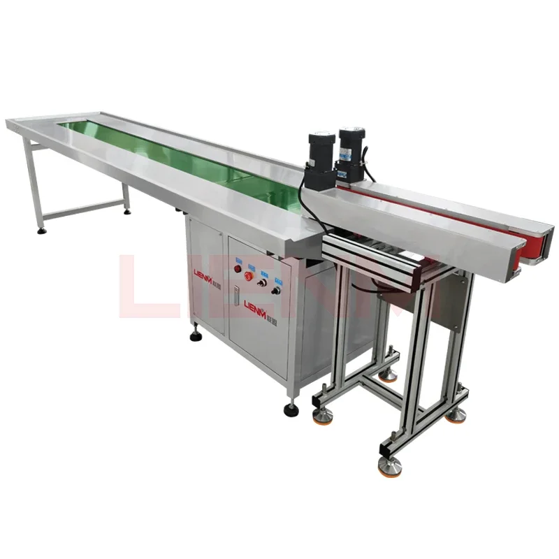 LIENM Customized Electric Multi-use Plastic Chain Belt Conveyor Machine for Bottles