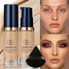 2PCS Full Coverage Matte Liquid Foundation Set 1