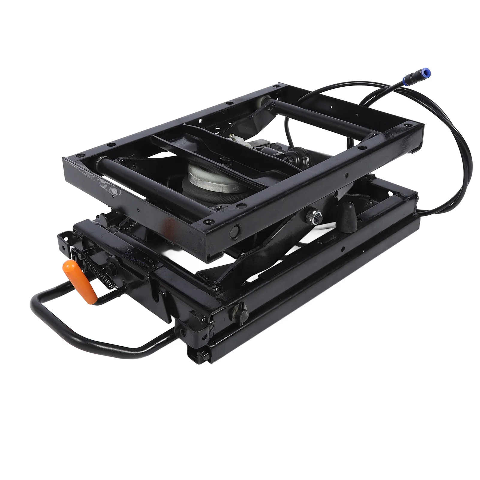 Seat Suspension Kit with Seat Slider Track Shock Absorption Adjustable for Truck RV Commercial Vehicle Agricultural Machinery