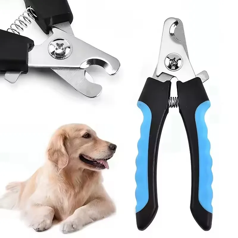 

Professional Pet Nail Clipper with Safety Guard Stainless Steel Scissors Cat Dog for Claw Care Grooming Supplies Size Fits