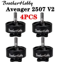 4PCS Brotherhobby Avenger 2507 V2 1200KV 1500KV 1750KV 1850KV 6S Brushless Motor for RC FPV Racing LR6 LR7 LR8 Long Range Drones