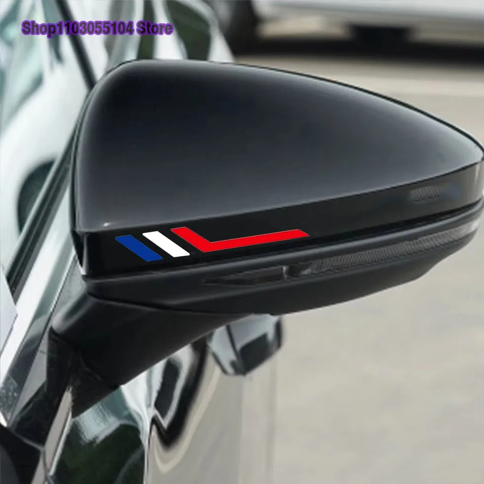 4pcs Car Body Sticker Vinyl Decal For Renault Megane RS Clio CUP Zoe Arkana Austral Alpine Rafale Sandero