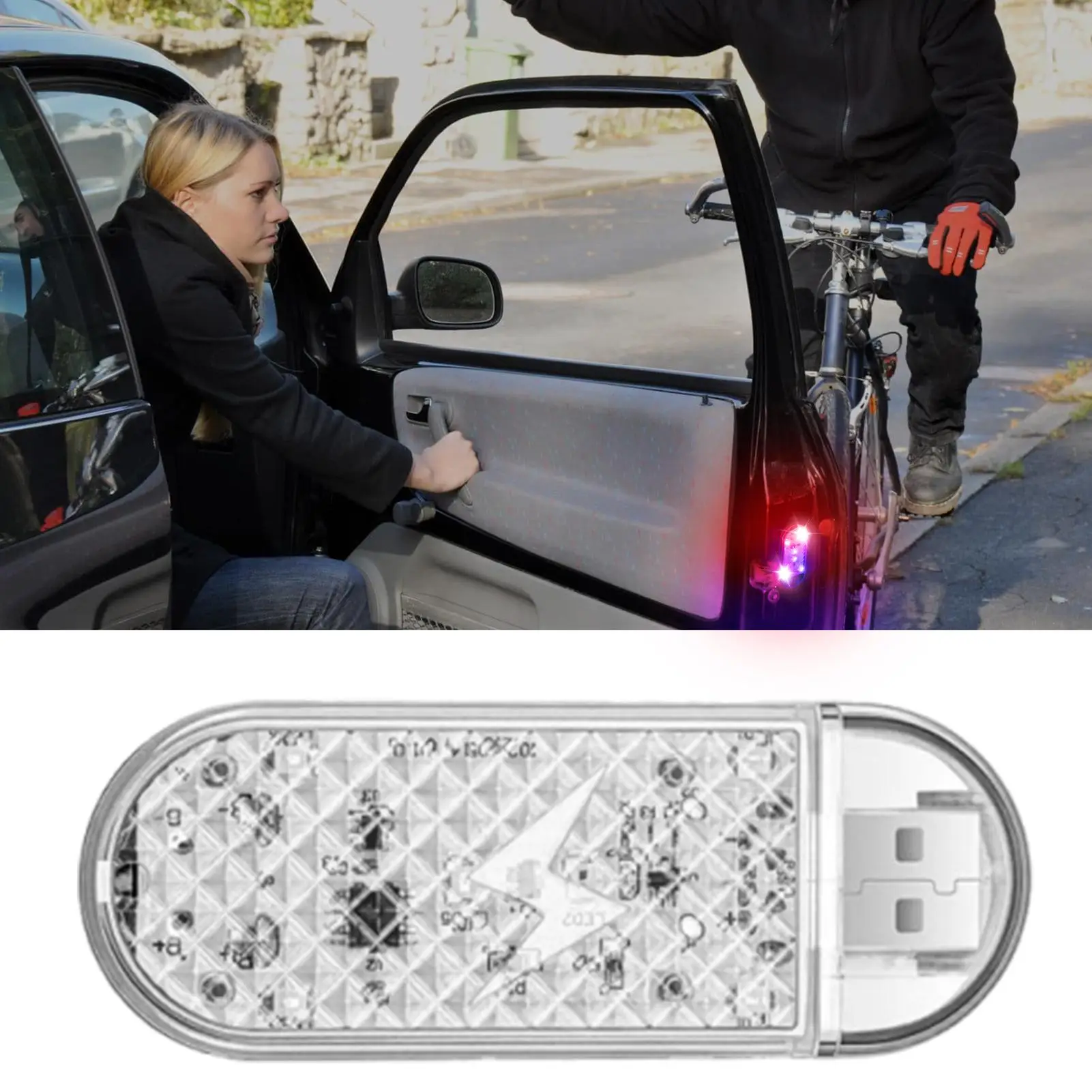 

Car Door Light Projector Magnetic LED Welcome Sensor Light Projector USB Charging Warning Lamp For Vehicle Night Driving RV