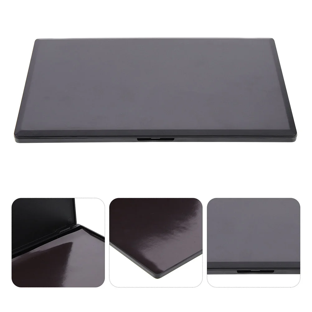 

DIY Eyeshadow Palette Household Tray Empty Case Holder Electric Tape Black Abs Sub Plate Miss