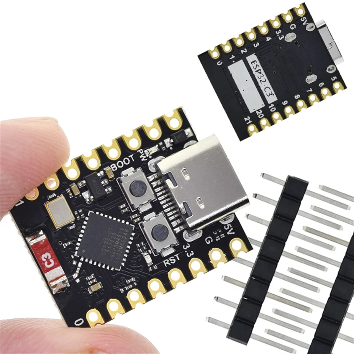 Модули макетной платы ESP32 C3 Mini Wi-Fi BT Bluetooth-модуль RISC-V 32-битный одноядерный процессор