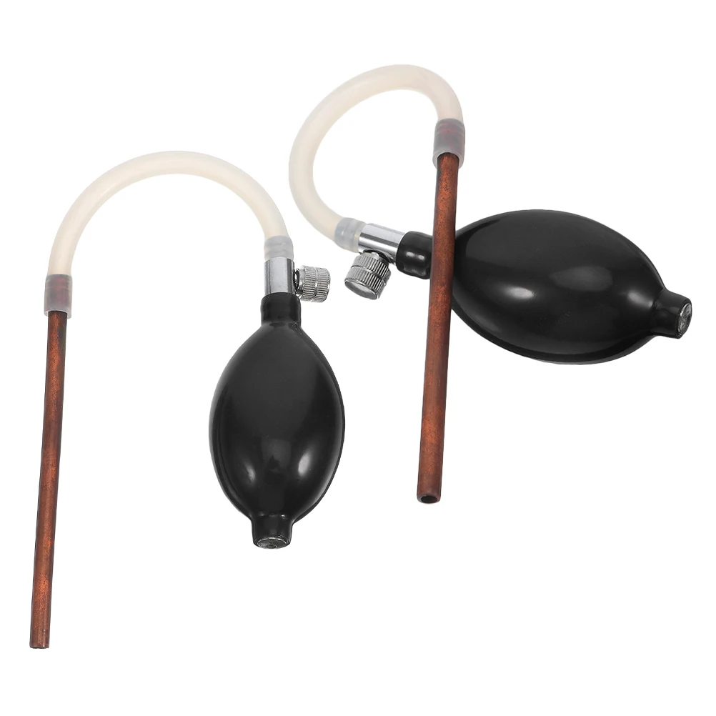 

1 set Blow Sugar Man Mold Candy Making Pump Air Blower Copper Liquid Tool Extended Syrup Pump for Bakeries Decorations