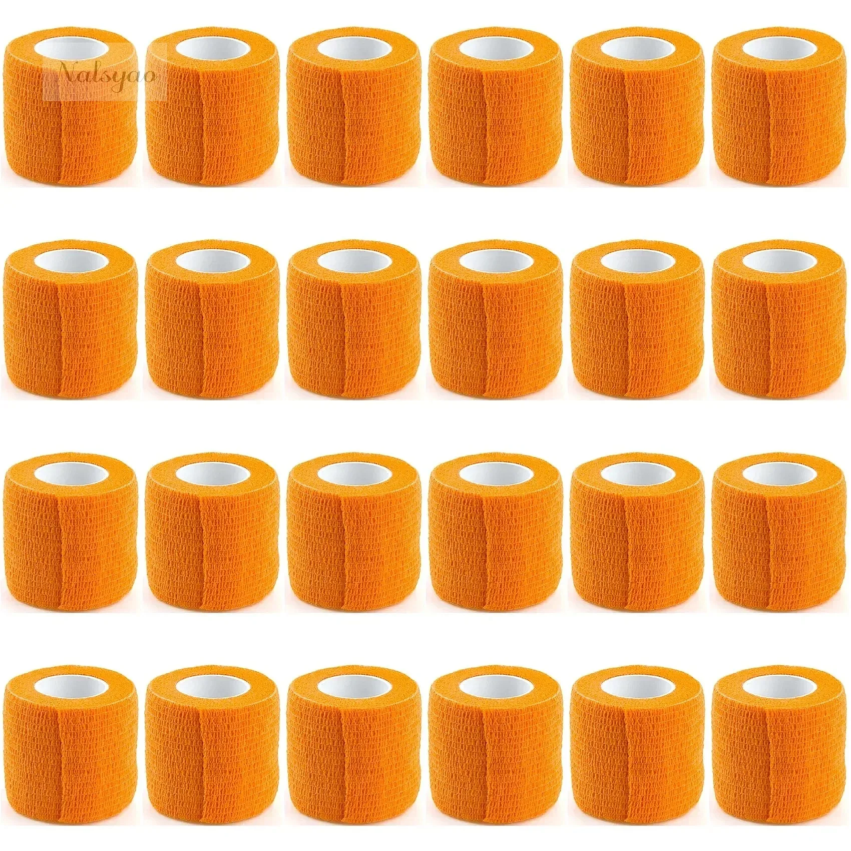 Wholesale 24 Rolls Cohesive Bandage Self Adhesive Wrap for People & Pets Breathable Athletic Elastic First Aid Tape