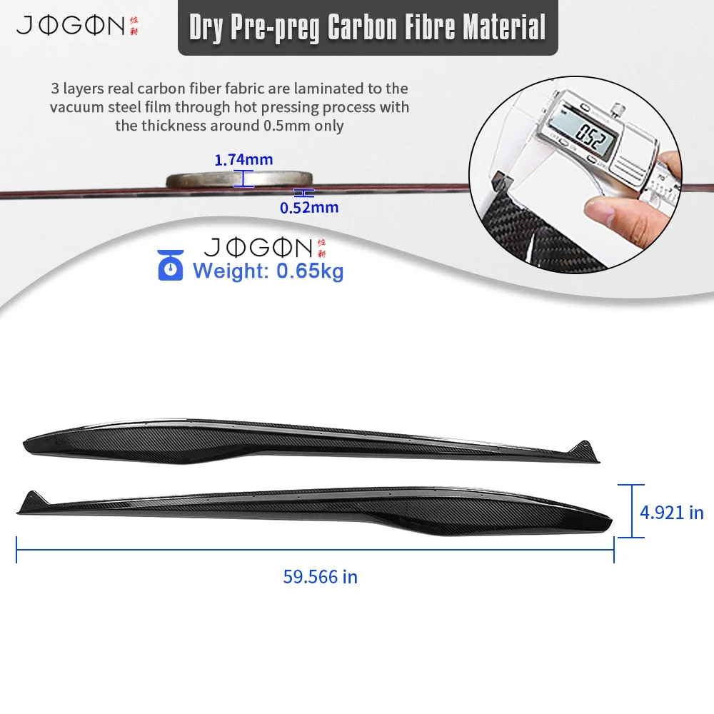 استبدال ألياف الكربون الحقيقية سيارة الجانب تنورة الفاصل ل كورفيت C8 Z06 Z07 كوبيه Z06 للتحويل HTC ZR1 2023 -2025 JOGON